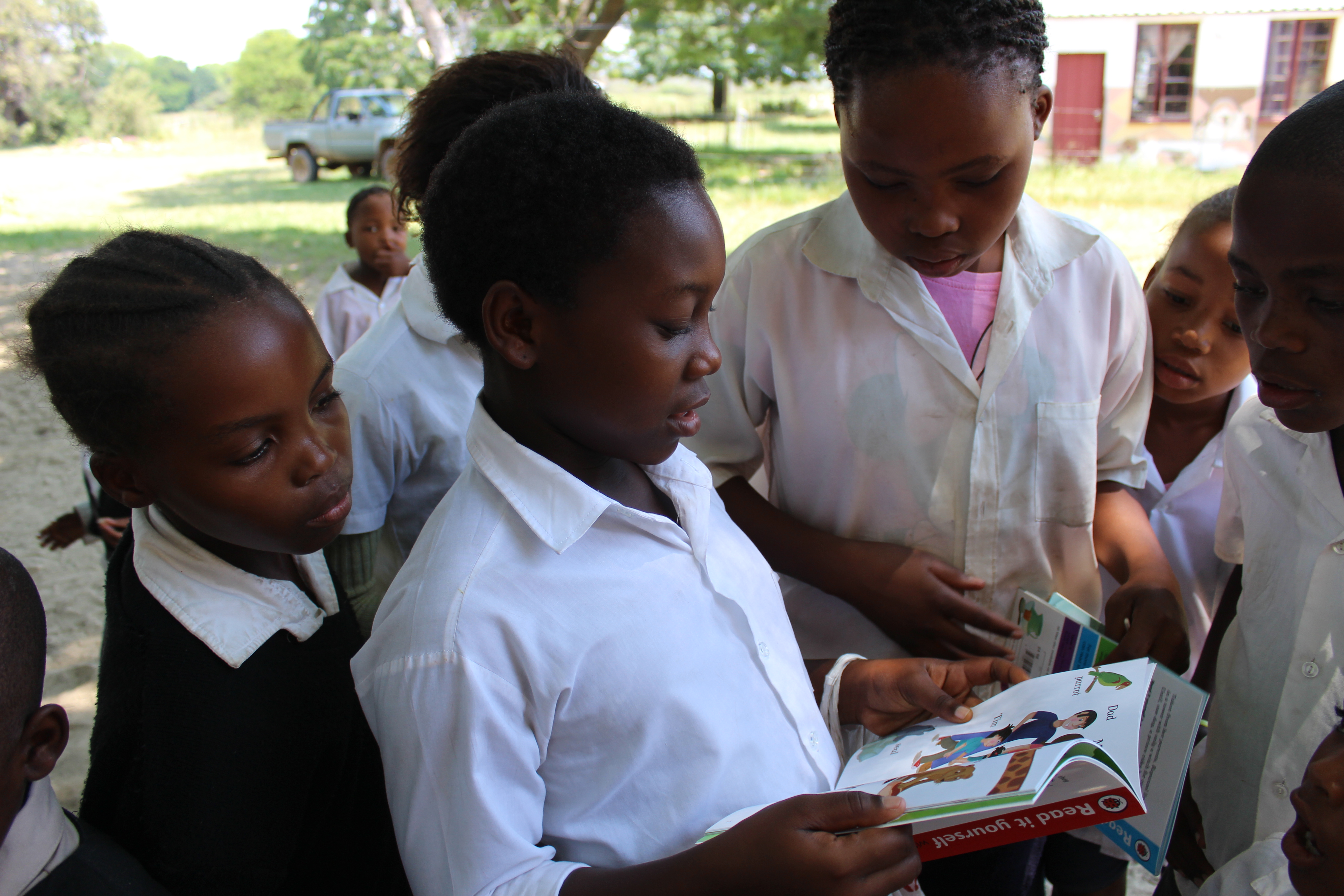 Books donated to Waterberg schools by TWT riders