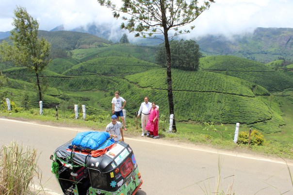 Rickshaw charity ride
