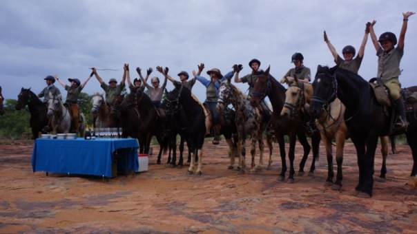 TWT team after 175kms