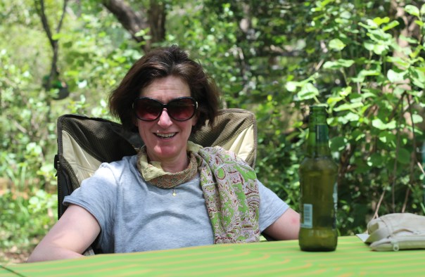 TWT Ride 2017 Day 5 Claudia at lunch