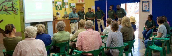 TWT riders meeting the staff at LWS 2017