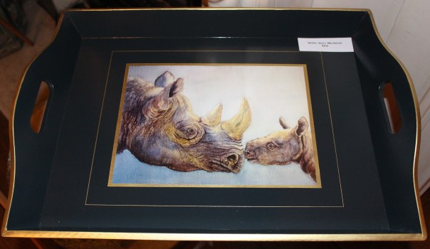 Elfinglen rhino tray for sale in aid of TWT