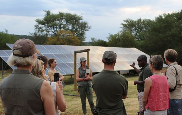 TWT Riders 2018 learing about community projects in the Waterberg
