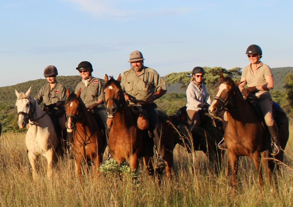 TWT Ride 2018 Ant Baber and riders at Lindani