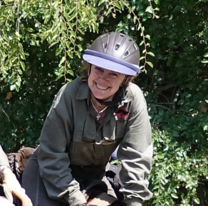 Sophie Neville taking part in The Waterberg Trust Challenge Ride