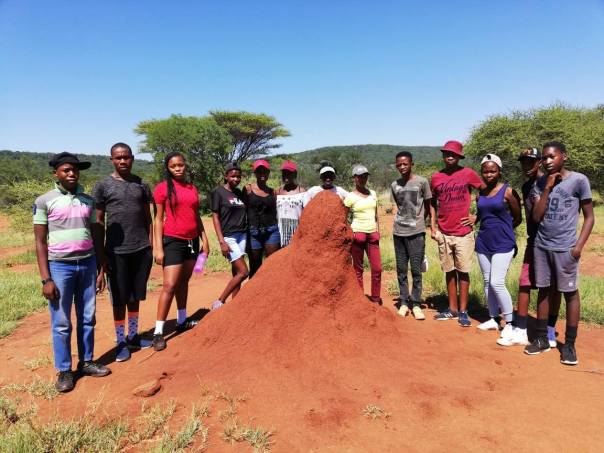 Local students on a course at Lapalala Wilderness School