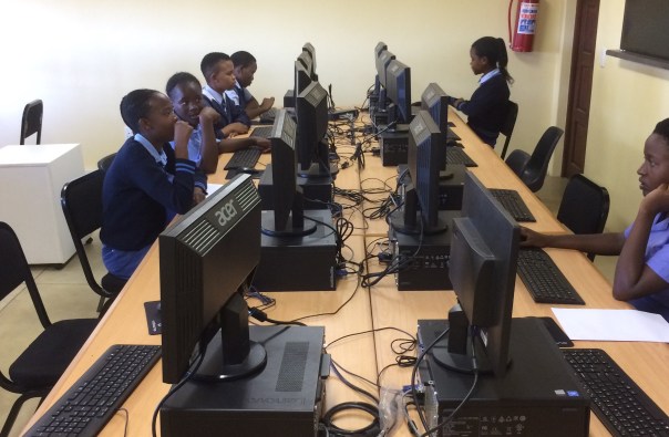 TWT homework club desks and computers