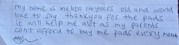 A letter thinking The Waterberg Trust